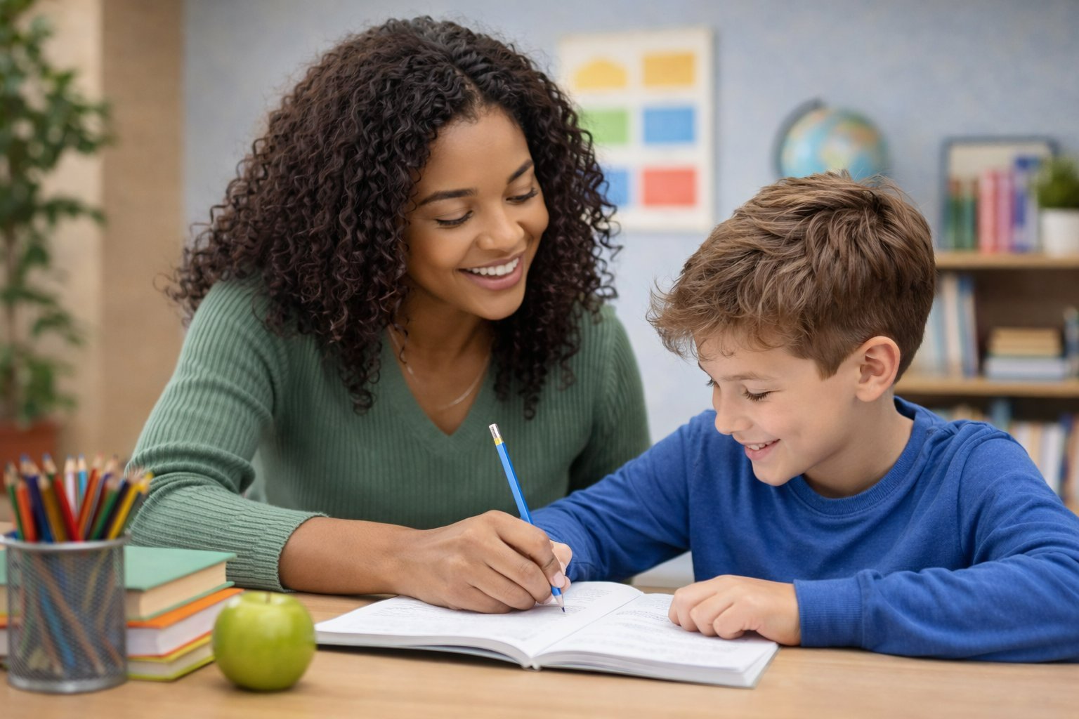 Strive tutoring session